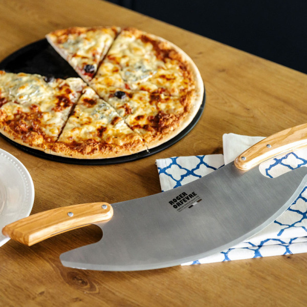 Pizza rocket manche olivier Roger Orfèvre - 2 versions