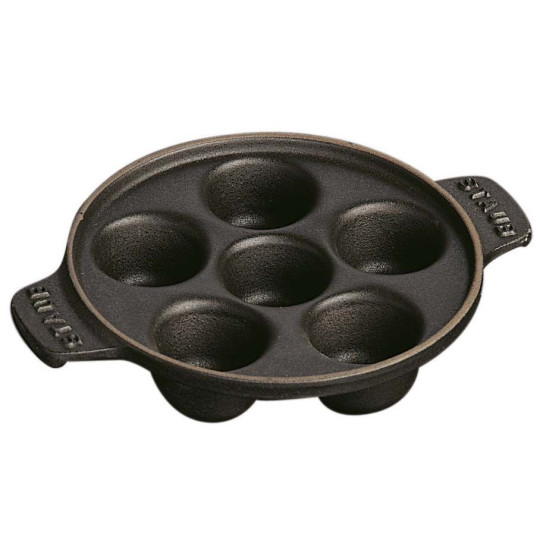 Poêlon Escargots 14cm Noir mat