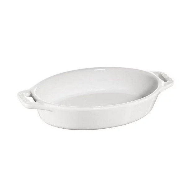 Plat à four céramique ovale STAUB - 4 tailles et 3 coloris
