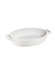 Plat à four céramique ovale STAUB - 4 tailles et 3 coloris