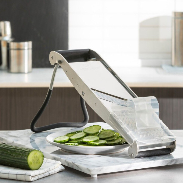 Mandoline professionnelle Compact-PRO en inox Louis Tellier