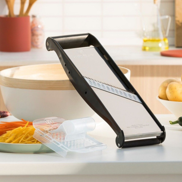 Mandoline inox Louis Tellier Compact-PRO Basalte