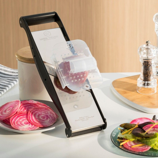 Mandoline inox Louis Tellier Compact-PRO Basalte