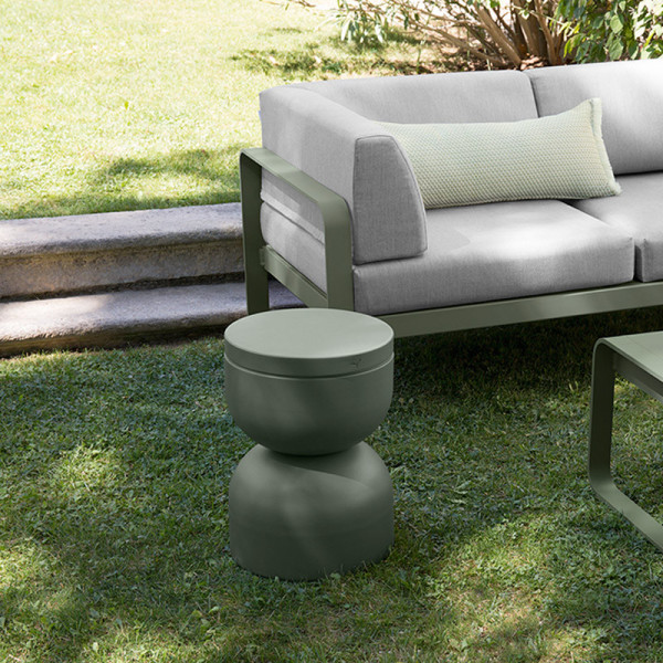 Tabouret Piapolo Fermob en tôle d'aluminium - 20 coloris
