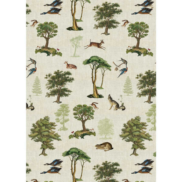 Torchon Dans les Bois naturel Garnier Thiebaut