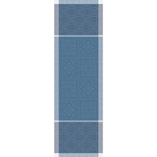Chemin de table Harmonie Bleu Garnier Thiebaut