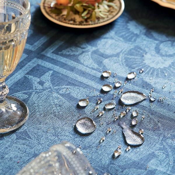 Chemin de table Harmonie Bleu Garnier Thiebaut