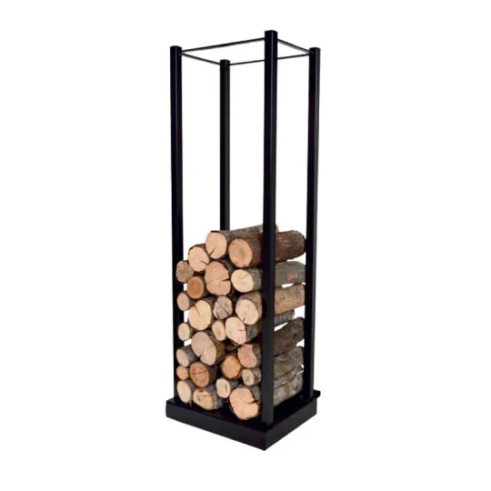 Grande réserve cheminée à roulettes Reignoux - 2 tailles