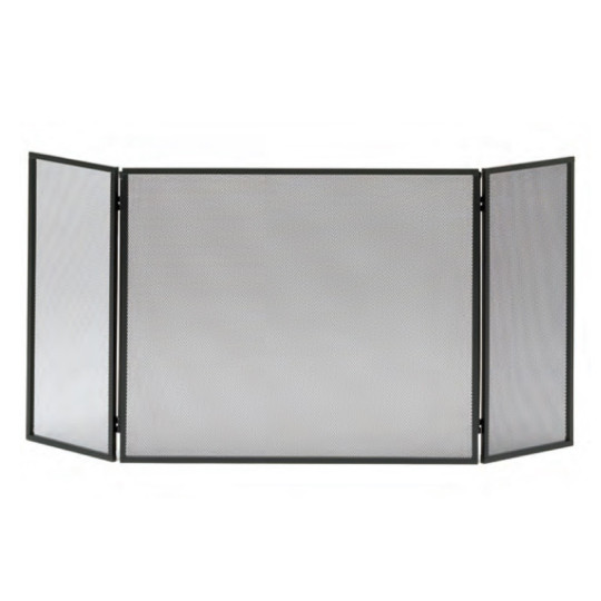 Pare feu Reignoux collection Contemporaine noir- 4 tailles