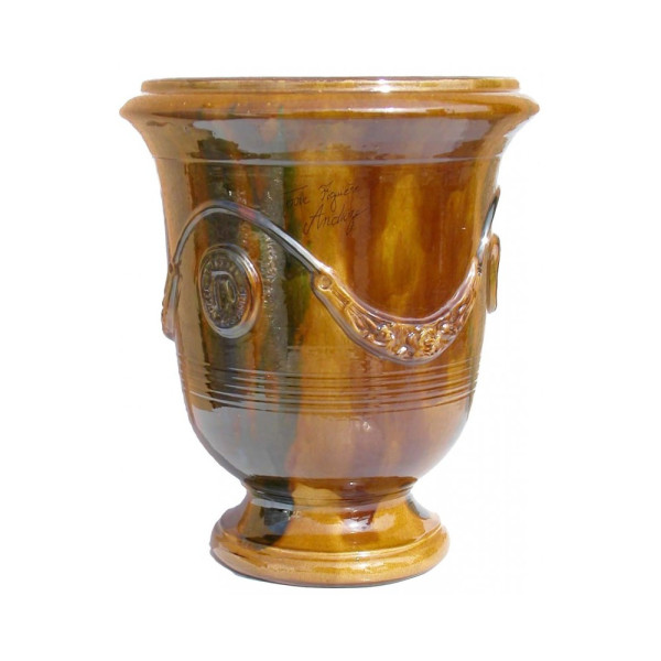 Vase Anduze Tradition flammé Terre Figuière - 4 tailles