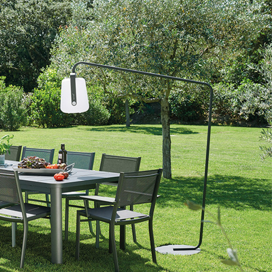 Pied déporté FERMOB pour lampe Balad² - 7 coloris (sans lampe)