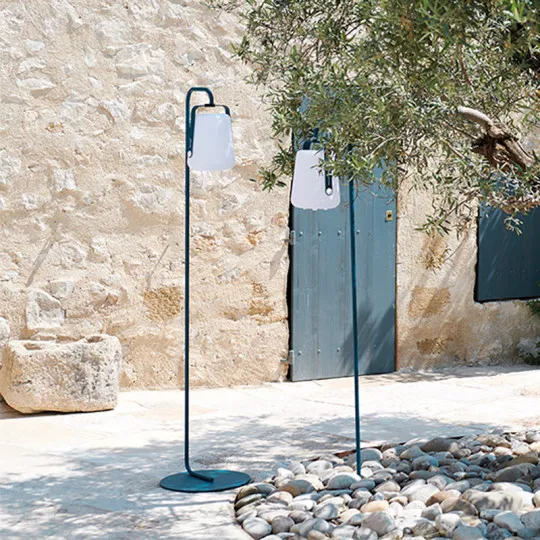 Pied simple FERMOB pour lampe Balad - 7 coloris (sans lampe)