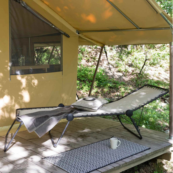 Bain de soleil Lafuma Mobilier Siesta Batyline Ciel