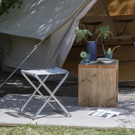 Tabouret Lafuma Mobilier ALU PL Batyline - 3 coloris