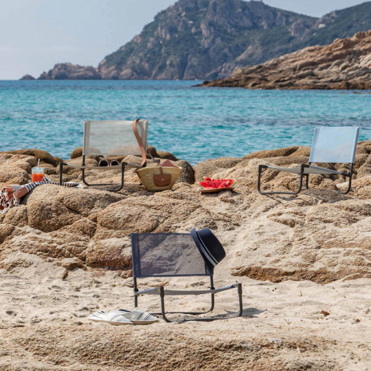 Chaise basse de camping plage Lafuma Mobilier CB II - 4 coloris