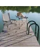 Table Fidji Lafuma Mobilier stratifié aluminium