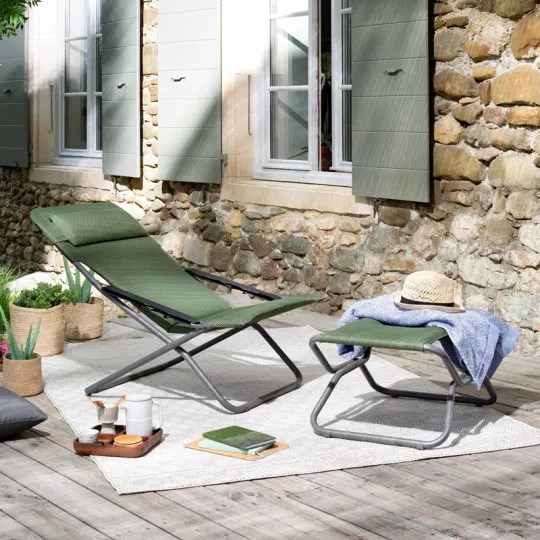 Transat Transabed Lafuma Mobilier Becomfort - 5 coloris