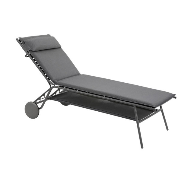 Bain de soleil Lafuma Mobilier Miami II haut Be comfort - 2 coloris