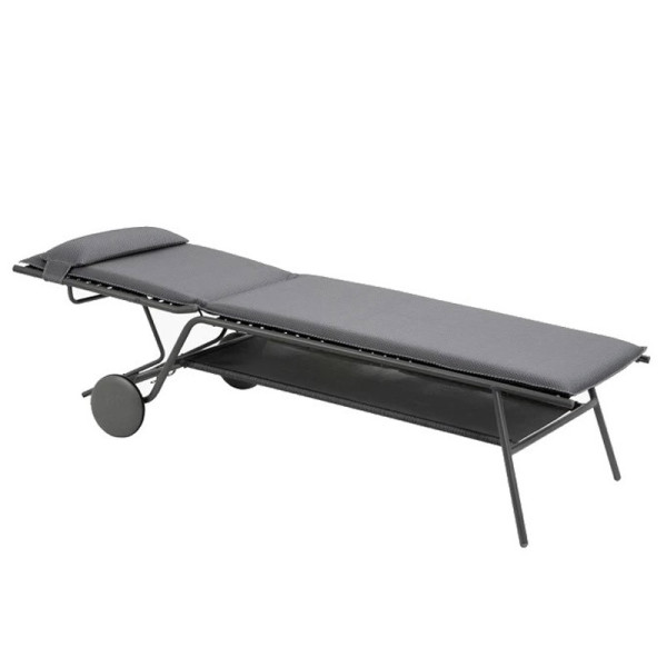 Bain de soleil Lafuma Mobilier Miami II haut Be comfort - 2 coloris