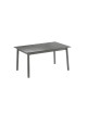 Table de repas fixe Lafuma Mobilier ORON Lattes coloris Titane