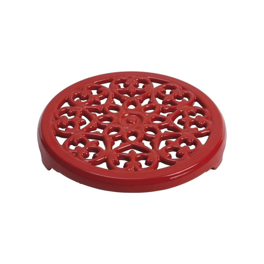 Dessous de plat cigale et olive en fonte