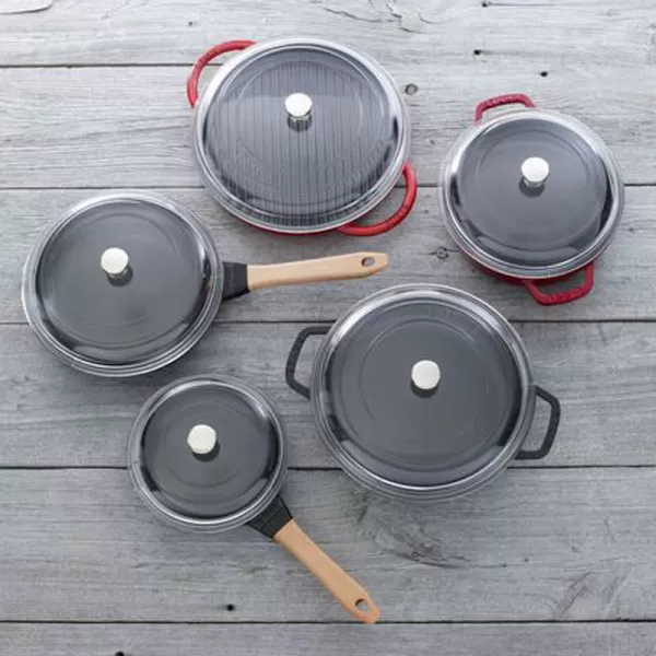 Couvercle bombé en verre Staub - 2 tailles