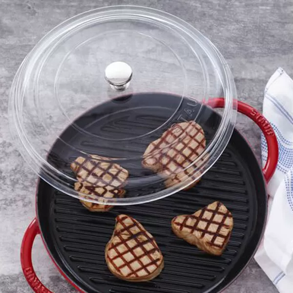 Couvercle bombé en verre Staub - 2 tailles