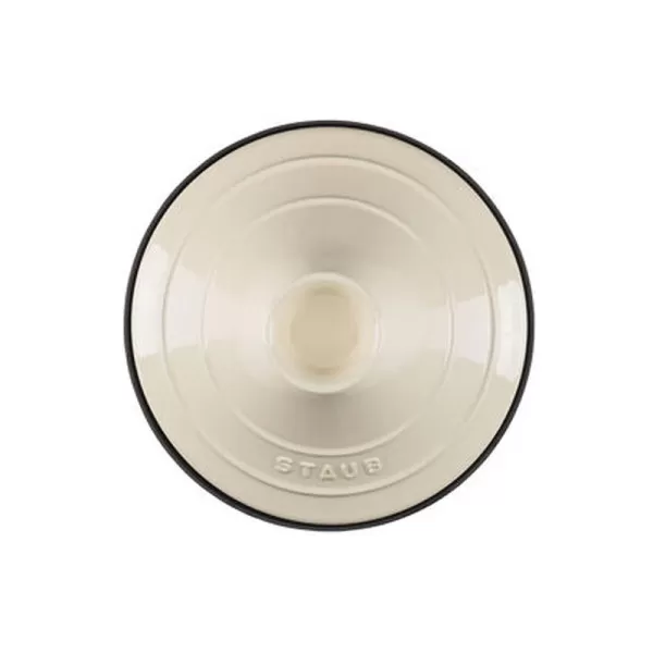 Tajine en fonte STAUB 20cm crème