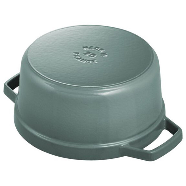 Cocotte ronde Staub en fonte Eucalyptus - 3 diamètres