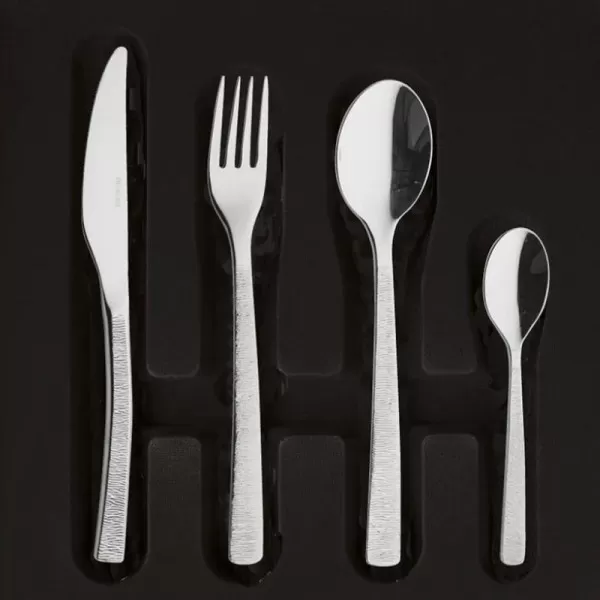 Ecrin 124 couverts Astrée Ciselé Miroir GUY DEGRENNE