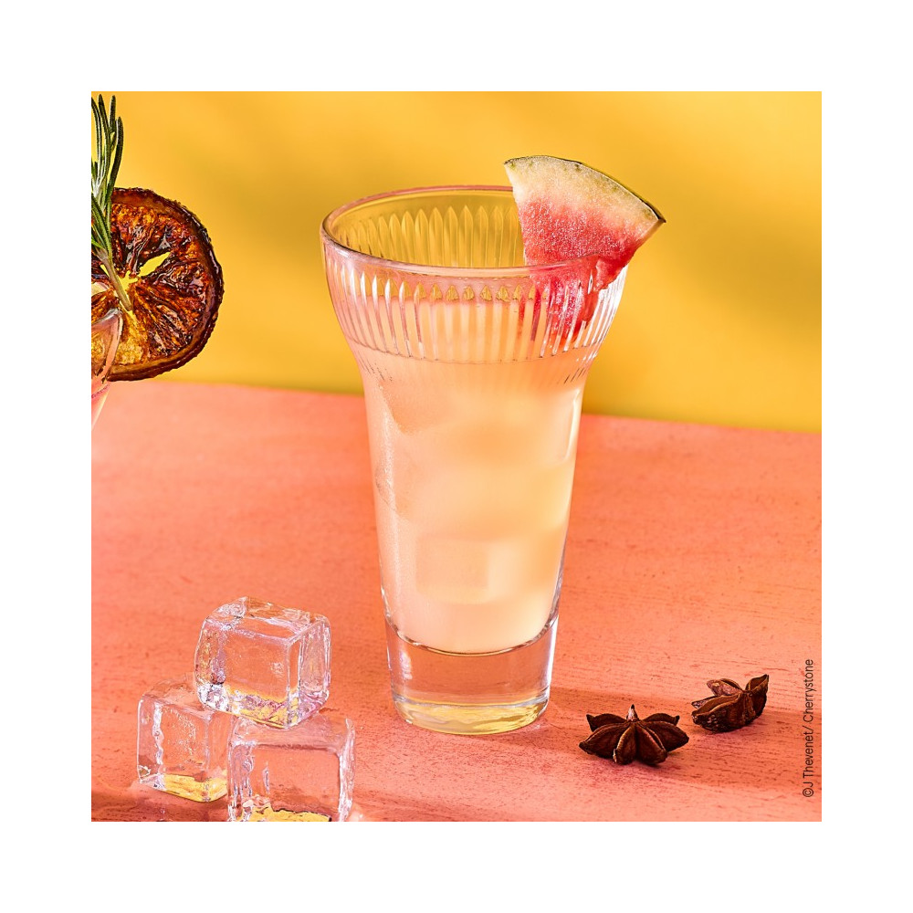 6 verres à pastis Calanques Fanny LA ROCHERE