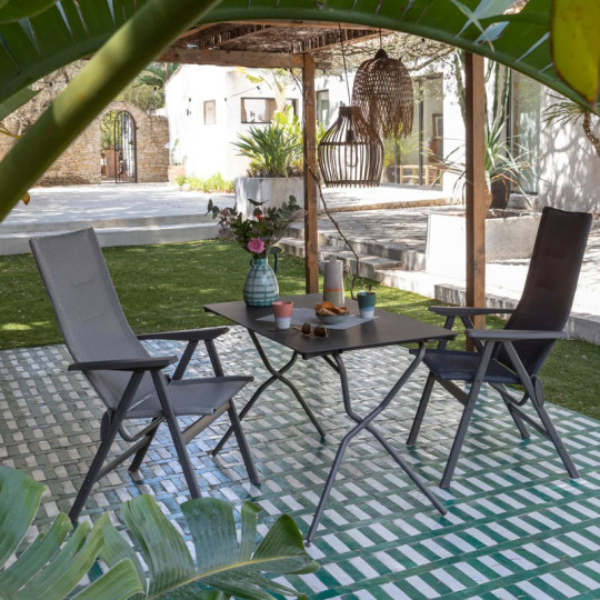 Table Anytime Fusain LAFUMA MOBILIER - 2 tailles