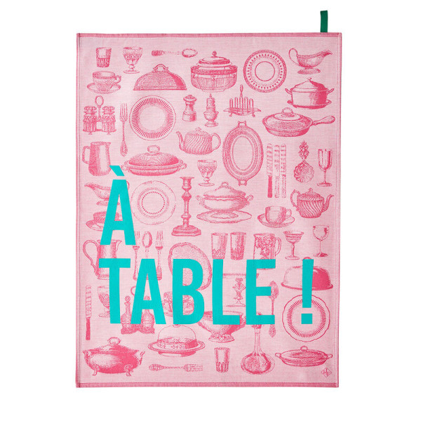 Torchon A Table Le Jacquard Français en coton - 3 coloris