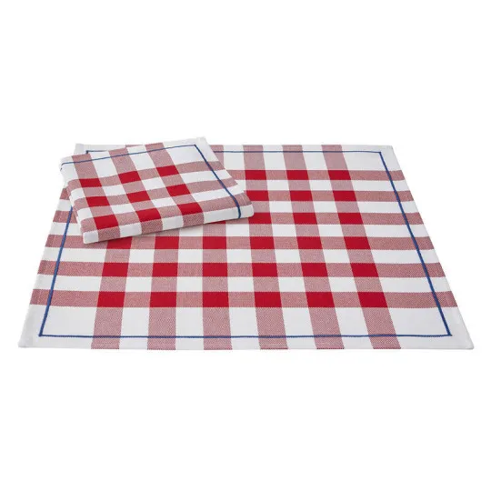 4 serviettes de table Bistrot Français Le Jacquard Français