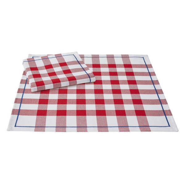 4 serviettes de table Bistrot Français Le Jacquard Français