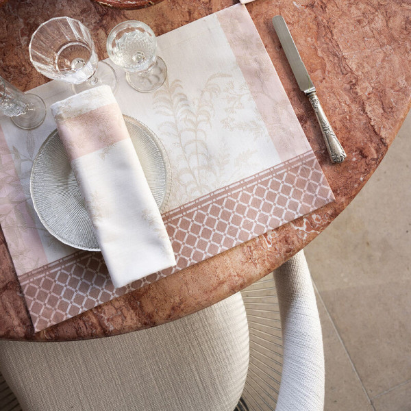 4 sets de table Jardin d'Eden Le Jacquard Français - 3 coloris