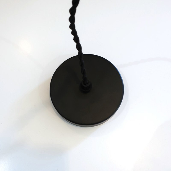 Suspension ronde cuivre lisse Baumalu 26cm bassine à gelée
