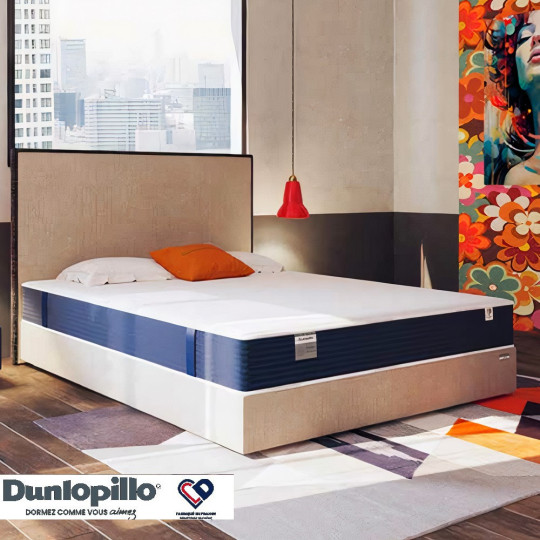 Matelas Dunlopillo ORION latex Ferme H20cm - 7 tailles