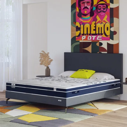 Matelas Dunlopillo ANDROMEDE Mousse Enveloppant H28cm - 7 tailles