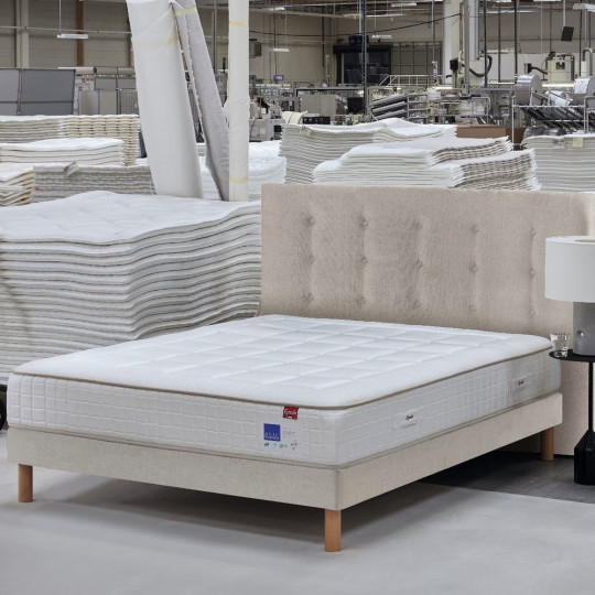 Ensemble matelas sommier Beau Dormir Epeda - 4 tailles