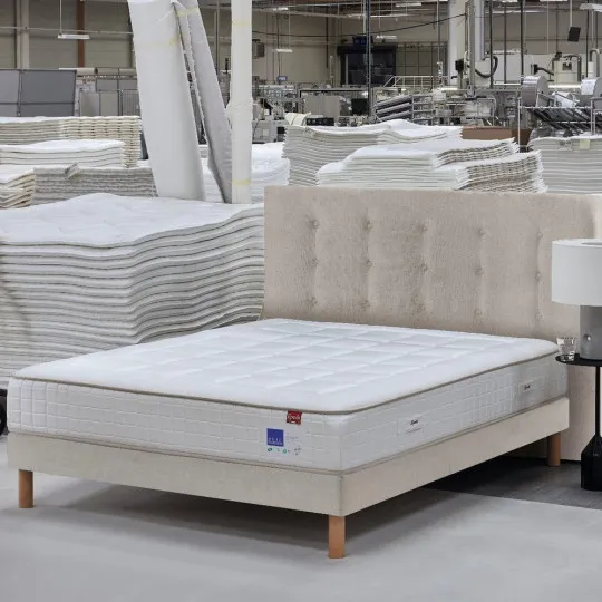Ensemble EPEDA Beau Dormir matelas à ressorts sommier - 4 tailles