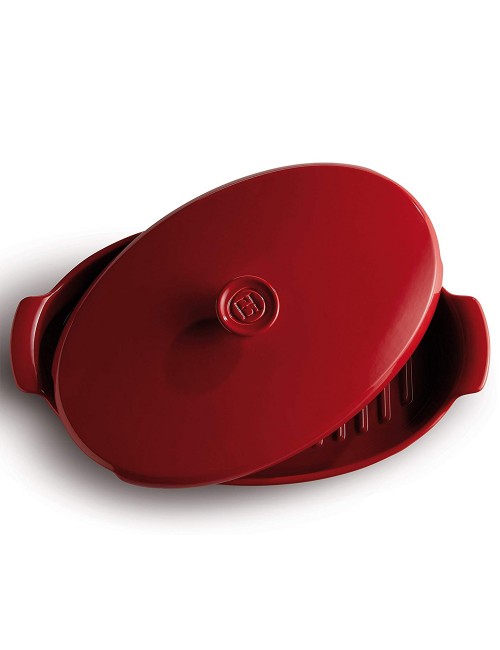 Plat à papillote Emile Henry 42x25cm - 2 coloris