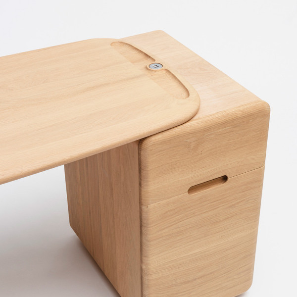 Bureau Téhème Drugeot Manufacture chêne massif