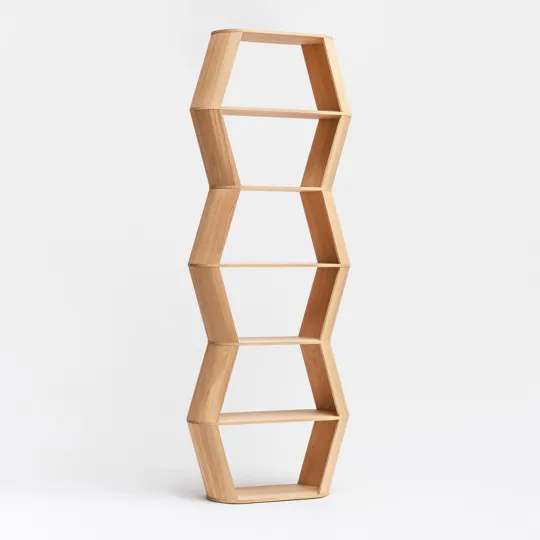 Bibliothèque Loft Drugeot Manufacture en chêne massif