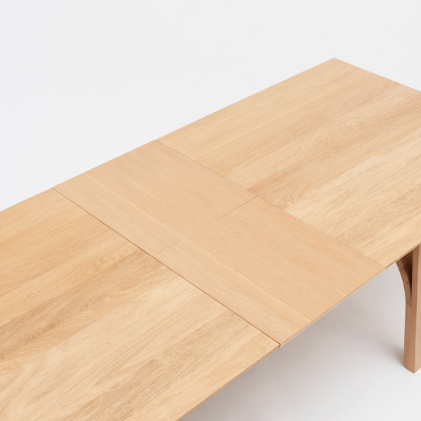 Table à manger extensible Arch Drugeot Manufacture chêne massif - 2 tailles