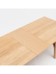 Table à manger extensible Arch Drugeot Manufacture chêne massif - 2 tailles