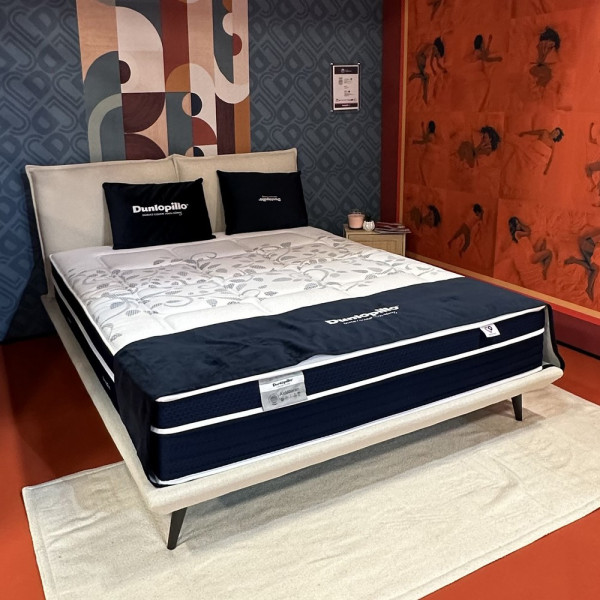 Matelas Dunlopillo ALDEBARAN Hybride Ressorts mouse à mémoire H28cm - 6 tailles