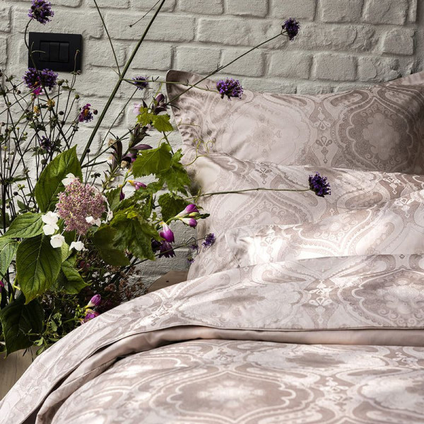 Housse de couette Shalimar rosé Alexandre Turpault - 2 dimensions