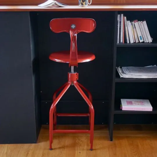 Chaise ajustable NICOLLE métal usage intérieur - 8 coloris