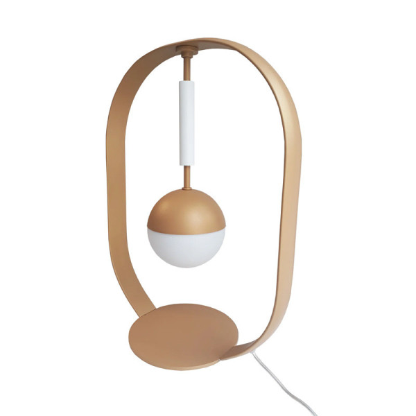 Lampe à poser Tamara Aluminor dorée